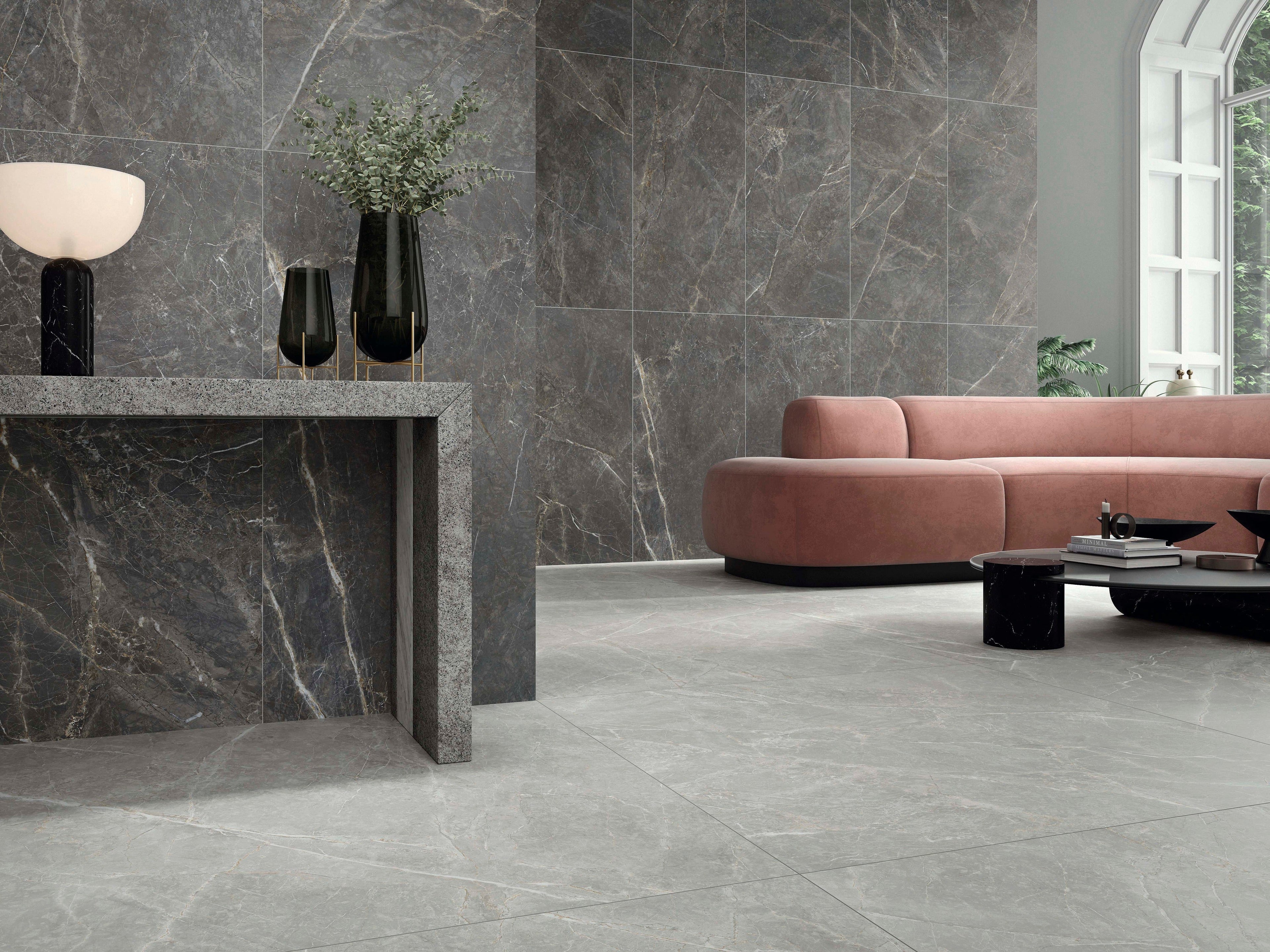 Marblestone Dark Matt Rect. 60x60 CM Klinker - KakelExpress