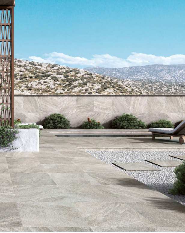 Stone Grey 2.0 60x60 CM Uteklinker (20MM i tjocklek) - KakelExpress
