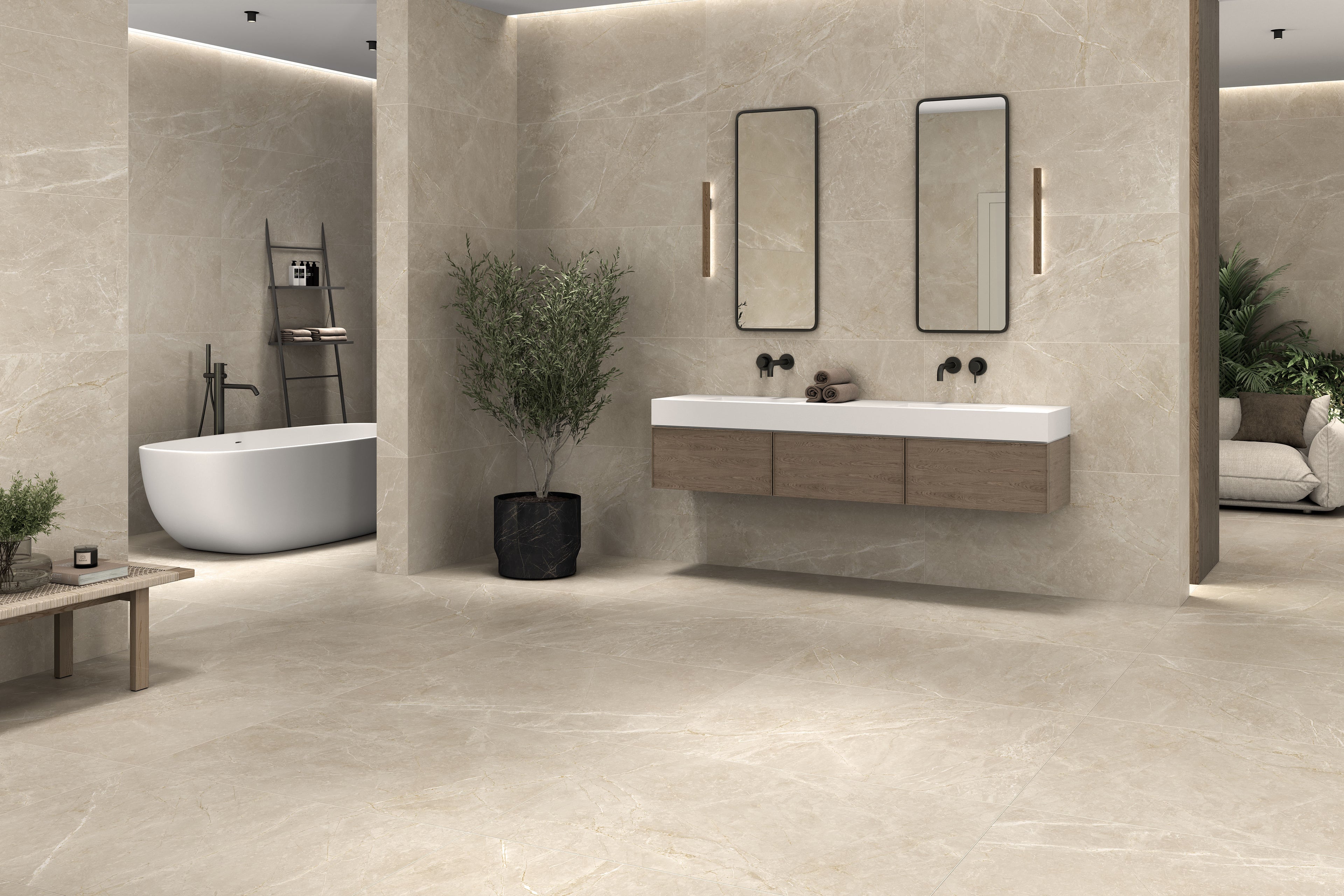 Marblestone Ivory Matt 30x60 CM Klinker - KakelExpress