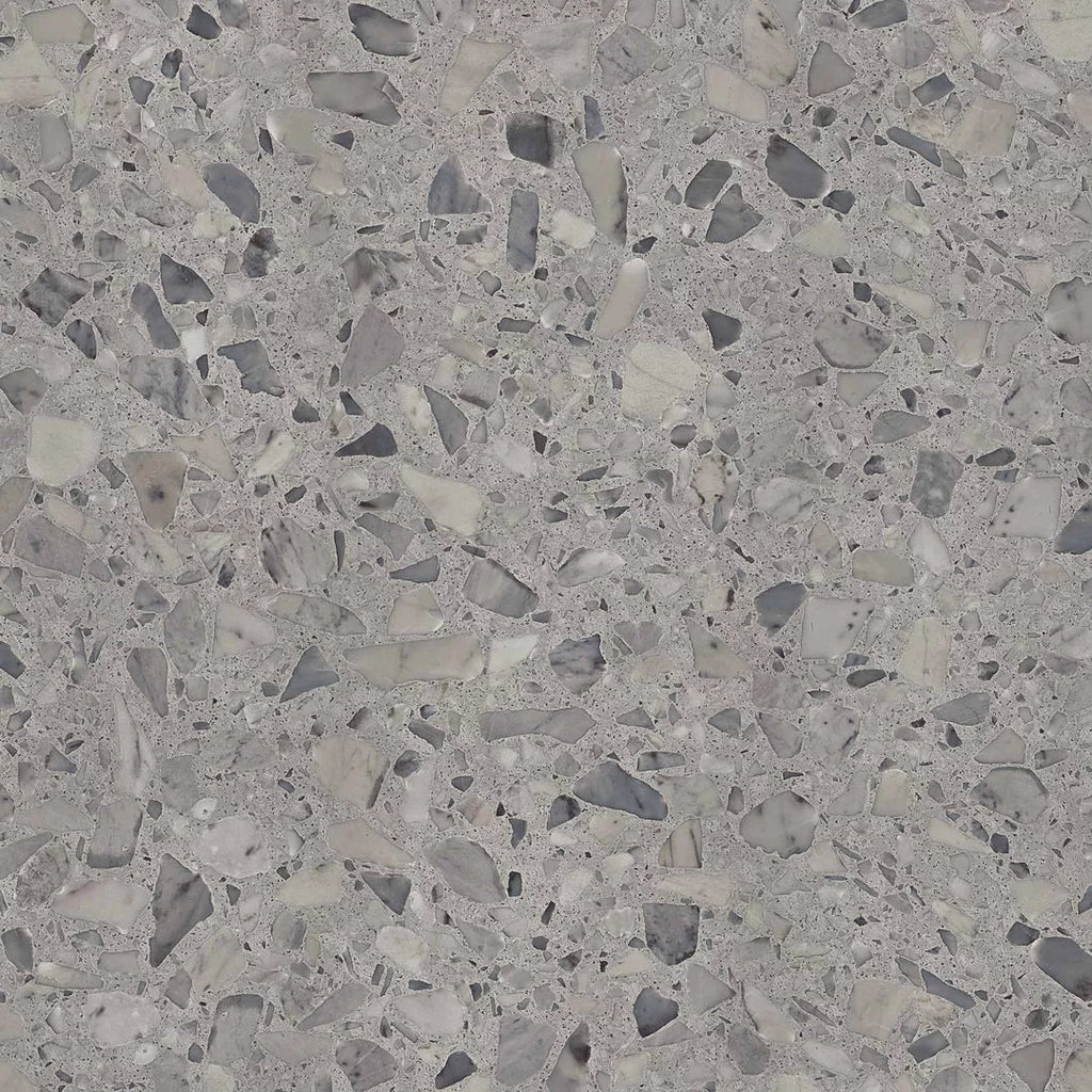 Terrazzo Grå Matt Rect. 60x60 CM Klinker - KakelExpress