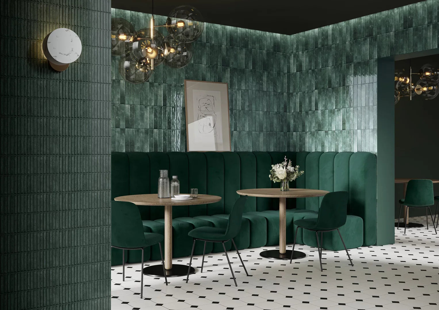 Monaco Emerald 6.5x30 CM Kakel - KakelExpress