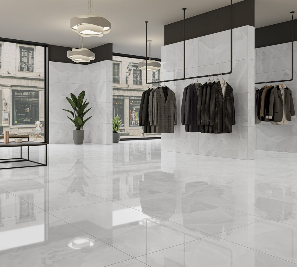 Granada Lux White 60x120 CM Blank Klinker